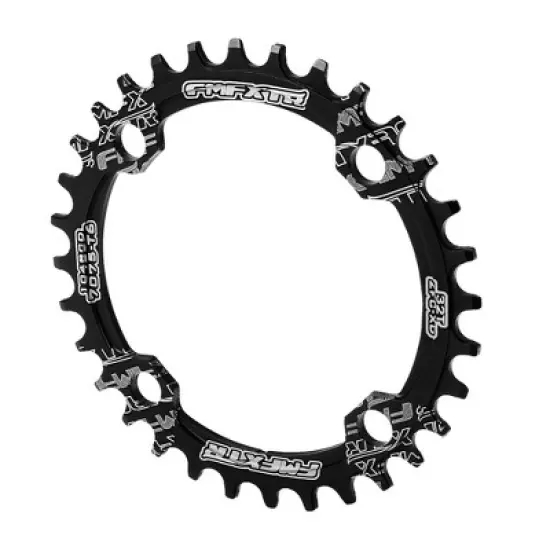 Unique Bargains 4 Holes Aluminum Alloy Bike Crankset Tooth Plate 4.09" image {6}