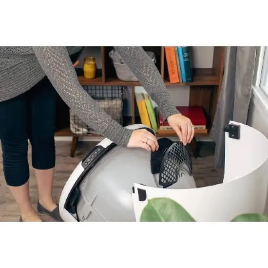 Whisker Litter-Robot 4 Carbon Filters - 6 Pack: Litter Box Liners for Cats image {3}