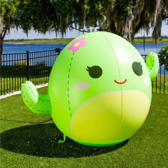 BigMouth Inc. Kids' Squishmallows Maritza the Cactus Inflatable Sprinkler image {2}