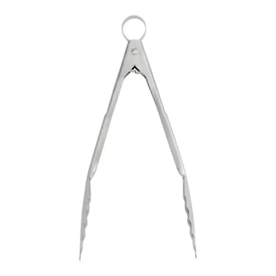 Cuisipro 9.5 Inch Stainless Steel Locking Tongs image {5}