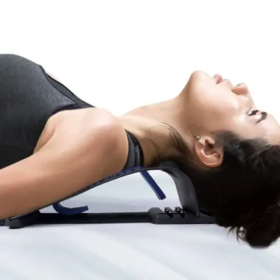 Life Authentics  Neck Stretcher Board- 3 Levels  Helps Relieve Neck Pain, Upper Back And Shoulder Relaxer Miscel Relaxer Pre/Post Workout image {1}