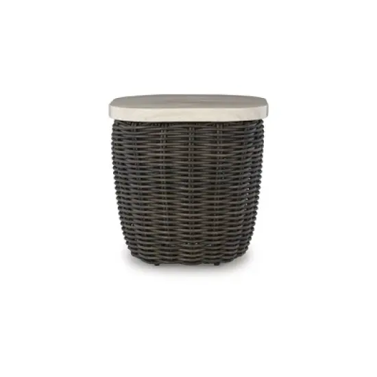 Signature Design by Ashley Kimora Square End Table, Brown image {2}