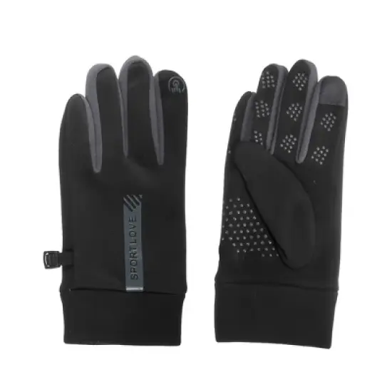 Unique Bargains Riding Warm Gloves Waterproof 4 Way Stretch Inner Gloves 1 Pair image {7}