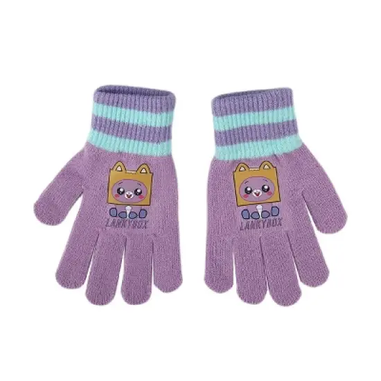 LankyBox Baby Foxy Youth 2-Piece Cuff Beanie & Magic Gloves Set image {5}