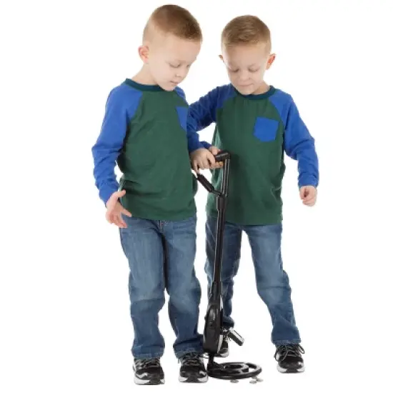 Toy Time Kids' Metal Detector Treasure Finder for Ages 3 and Up - 6.5" x 28.5", Black image {2}