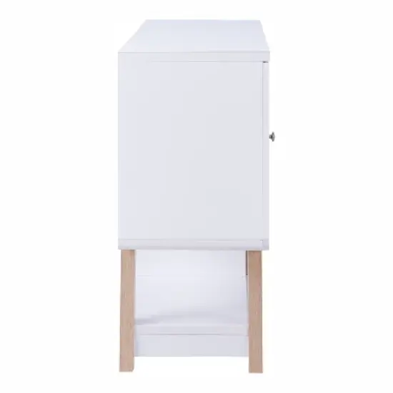 Sfax 4 Bottle Buffet Server White - miBasics image {2}