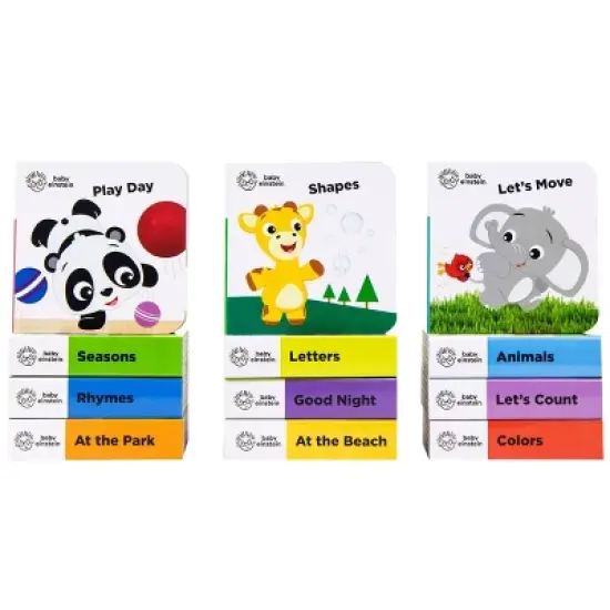 Baby Einstein My First Library 12 Book Set (Board Book) image {2}