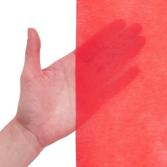 Juvale Red Carpet Runner for Party, 50 Ft Runway Aisle for Wedding, Banquet, Prom Nights, Movie Night Decor, 40gsm, 3 Feet Wide image {3}