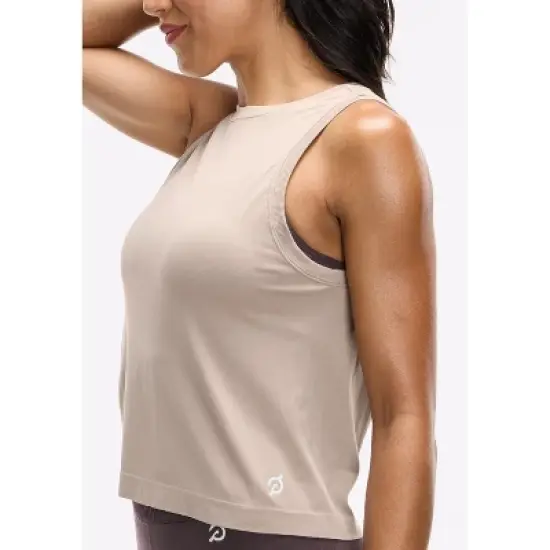 Peloton Women's Seamless Muscle Tank, Sand image {3}