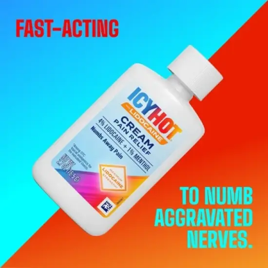 Icy Hot Pain Relieving Cream with Lidocaine - 2.7oz image {3}
