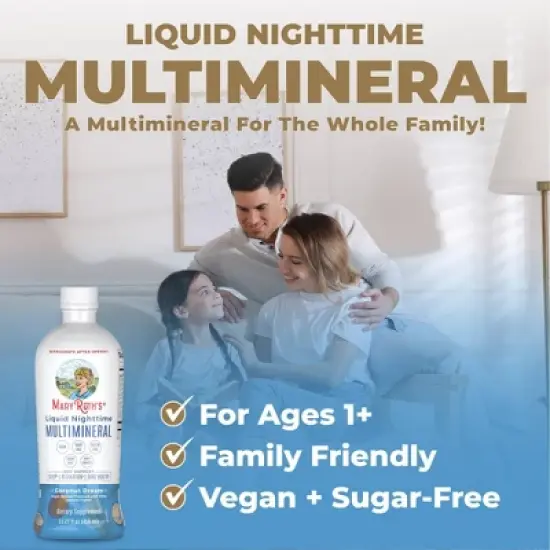 MaryRuth's Liquid Nighttime Multimineral - Coconut - 15.22oz image {3}