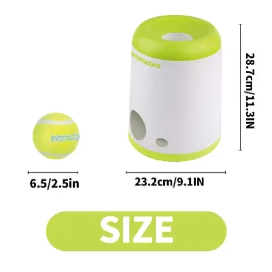 Allforpaws Interactive Dog Toy Fetch-N-Treat Dog Toy for Traning/Enrichment image {6}