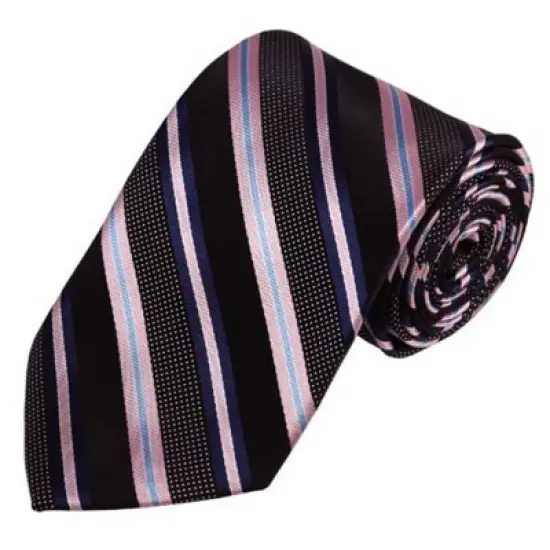 Men's Stripe 3.25 Inch Wide And 58 Inch Long Woven Neckties image {10}