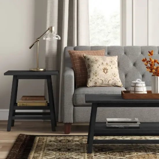 Haverhill Wood End Table - Threshold image {1}