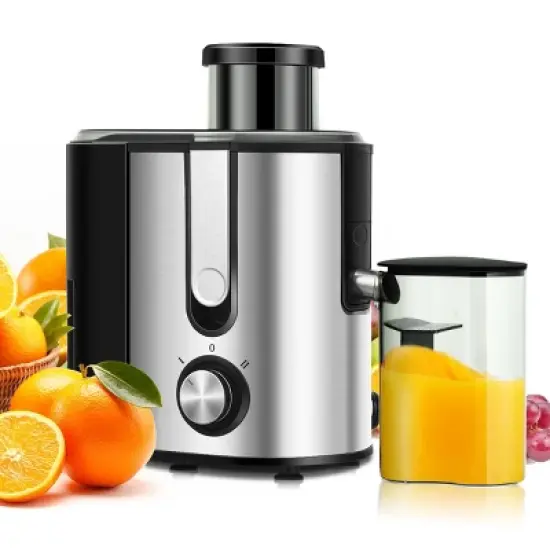 Costway Juicer Machine Juicer Extractor Dual Speed w/ 2.5'' Feed Chute image {10}