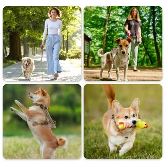 Unique Bargains Breathable Mesh Dog Harness 1 Pc image {5}