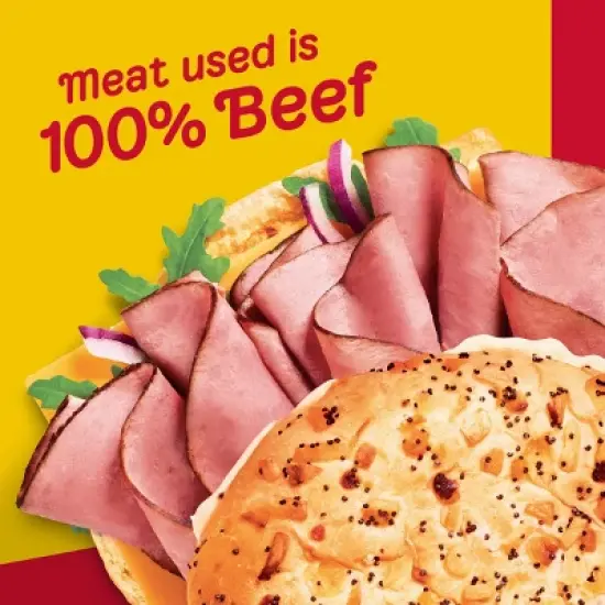 Oscar Mayer Deli Fresh Slow Roasted Roast Beef Sliced Lunch Meat - 7oz image {3}