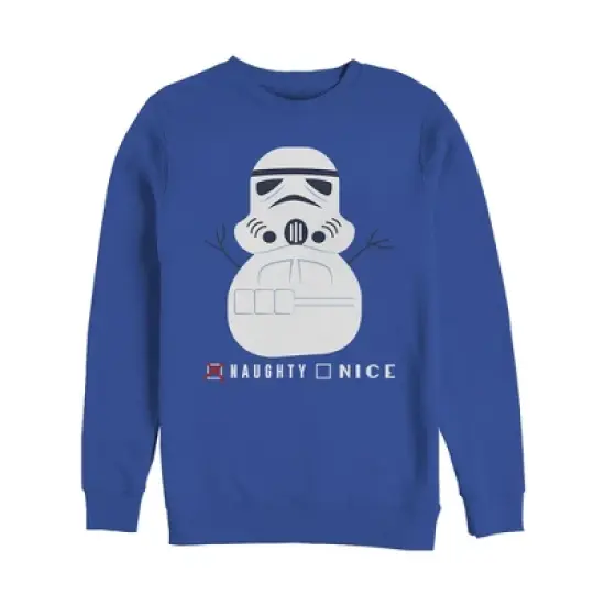 Men's Star Wars Christmas Naughty Stormtrooper Sweatshirt image {2}