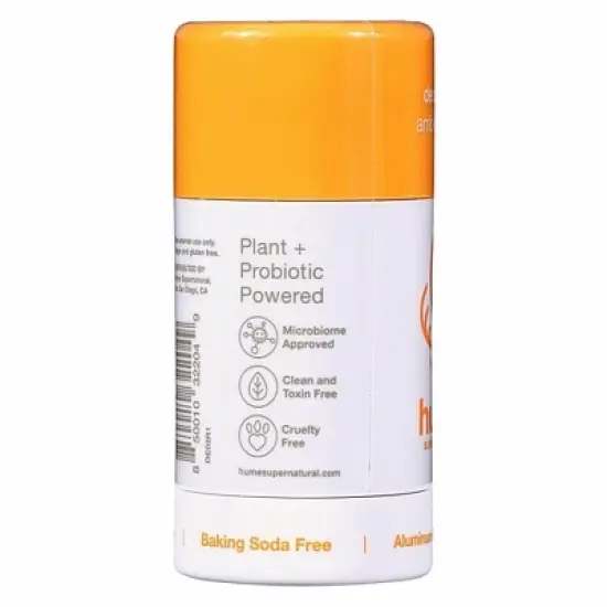 Hume Supernatural Deodorant Amber Woods Stick - 2 oz image {2}