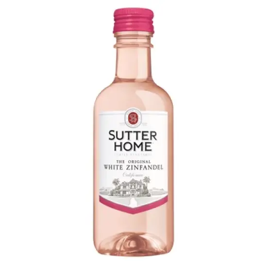 Sutter Home White Zinfandel Wine - 4pk/187ml Bottles image {1}
