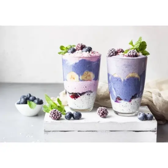 Fresh Organic Blueberries - 1pt image {1}