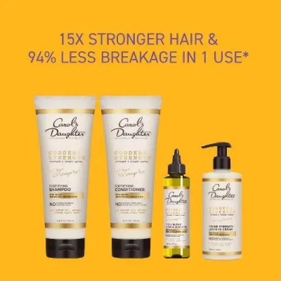 Carol's Daughter Goddess Strength Divine Strength Leave In Conditioner with Castor Oil for Weak, Breakage Prone Hair image {2}
