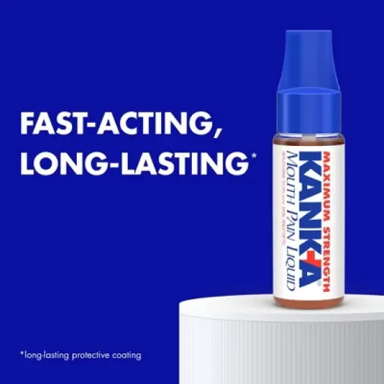 Kanka Mouth Pain Maximum Strength Gel - 0.33 fl oz image {2}