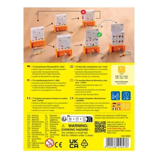 HABA Logic! CASE Starter Set - Brain Building Puzzles for Ages 5+ image {11}