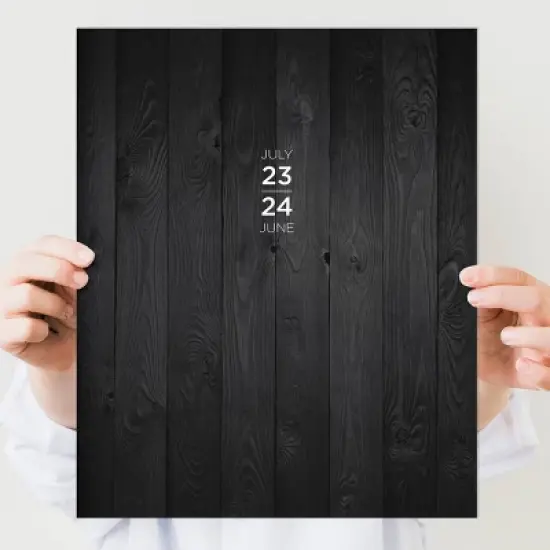 TF Publishing 2023-24 Academic Planner Monthly 9"x11" Simply Black image {4}