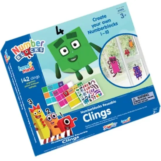 hand2mind Numberblocks Reuseable Clings image {5}
