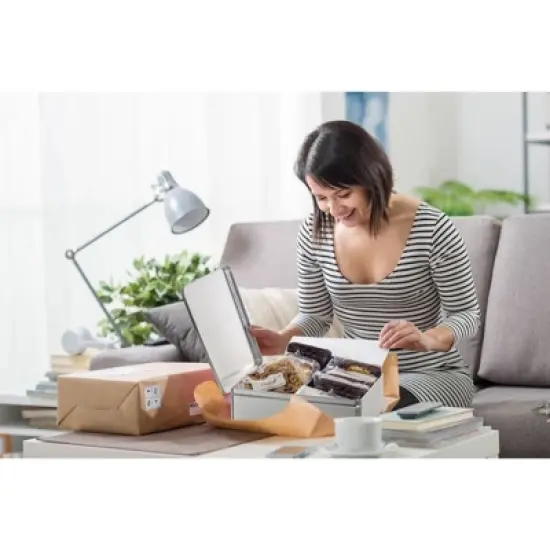 Dulcet Gift Baskets Rugelah, Brownies and Cookies Gift Basket, Gourmet Housewarming Food Gift Baskets for Parents, Friends, Neighbors, Relatives image {3}