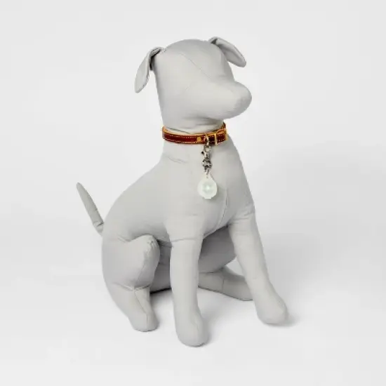 Light Cat and Dog Collar Slide - Boots & Barkley&trade; - Gray - One Size Fits Most image {3}