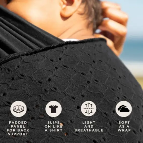 Moby Petunia Picklebottom X Moby Wrap Easy-Wrap Baby Carrier image {16}