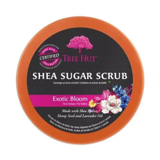 Tree Hut Exotic Bloom Shea Sugar Floral Body Scrub - 18oz image {1}