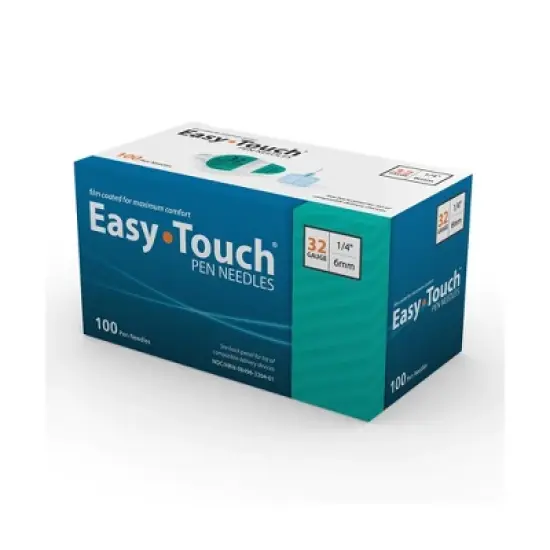 Easytouch Pen Needles 32 Gauge 6mm, 100 Ct image {3}