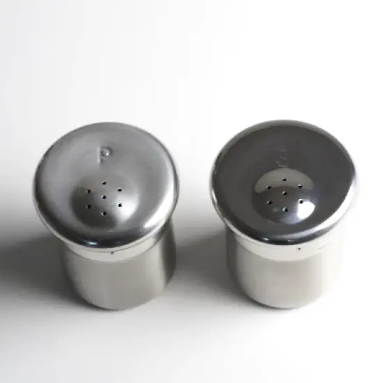 BergHOFF Essentials 2Pc 18/10 Stainless Steel Salt & Pepper Set image {2}