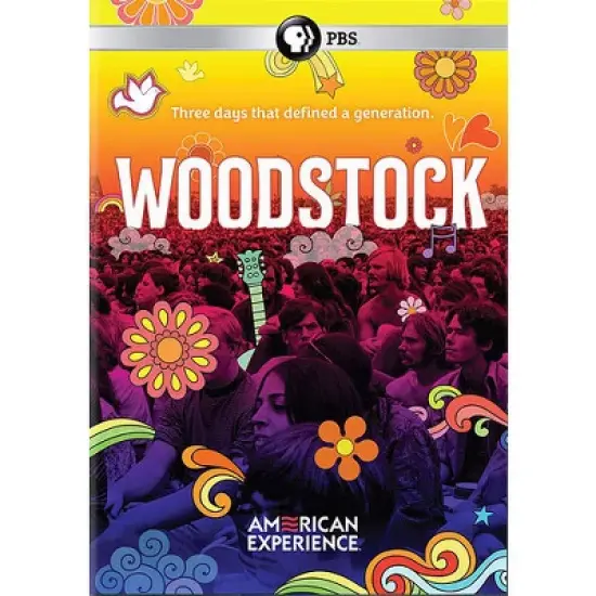 American Experience: Woodstock: Three Days That Defined a Generation (DVD)(2019) image {1}