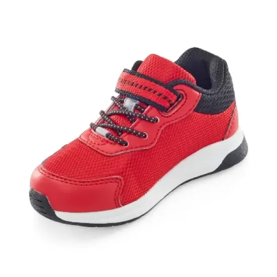 Stride Rite Kids Unisex Albee Sneaker | 5 | Red/Black image {7}