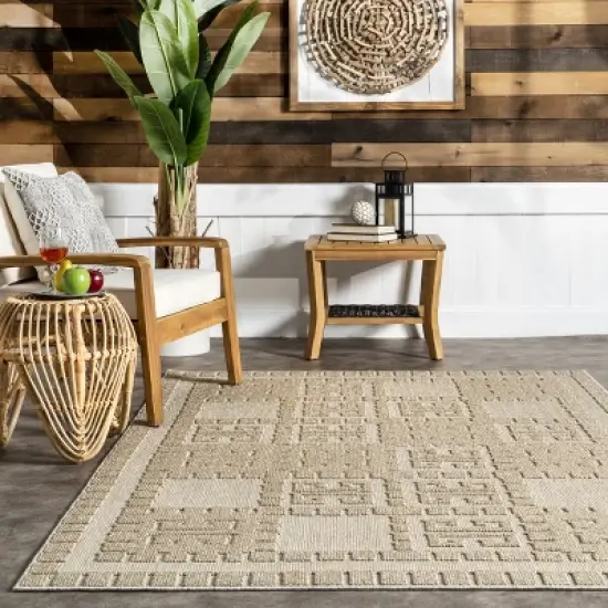 nuLOOM Valorie Mediterranean Indoor/Outdoor Patio Area Rug image {7}