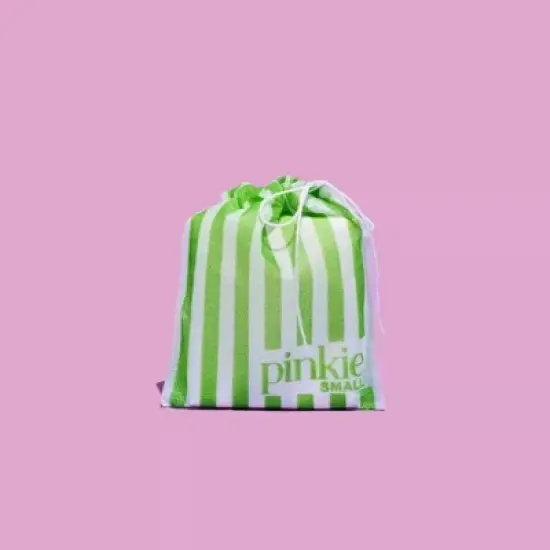 Pinkie Tween & Teen Ultra-Thin Organic Topsheet Pads with Wings - Size Small - 18ct image {10}