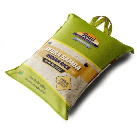 Jeera Samba Indian Rice 64oz (4lbs) 1.81kg - Rani Brand Authentic Indian Products image {6}