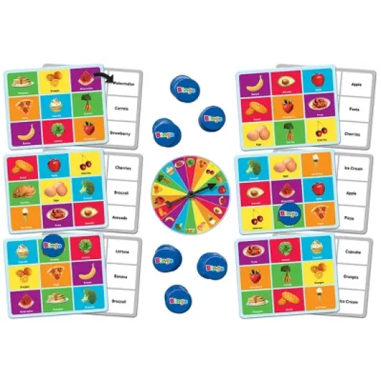MasterPieces Kids Games - Food Bingo Game image {2}