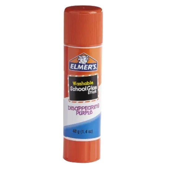 Elmer's 1.4oz Washable School Glue Stick - Disappearing Purple image {1}