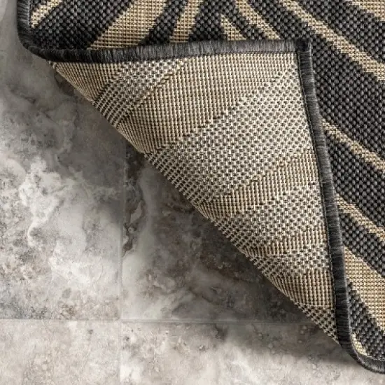 nuLOOM Kasia Areca Palm Indoor/Outdoor Patio Area Rug image {6}