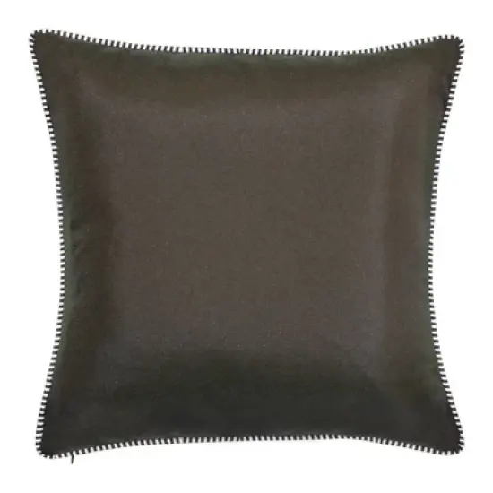 18" x 18" Striped Floral Roses Decorative Patio Throw Pillow - Edie@Home image {1}