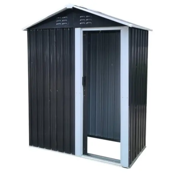 Whizmax 3x5ft Outdoor Garden Storage Shed -Waterproof Sturdy Structure -Detachable Design Storage Cabinet -Outdoor Storing Tools image {3}