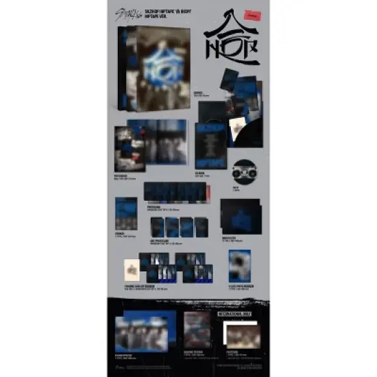 STRAY KIDS - HOP (HIPTAPE VER.) (CD) image {1}