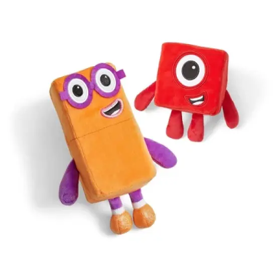 Hand2Mind Numberblocks One and Two Playful Pals Plushes image {5}