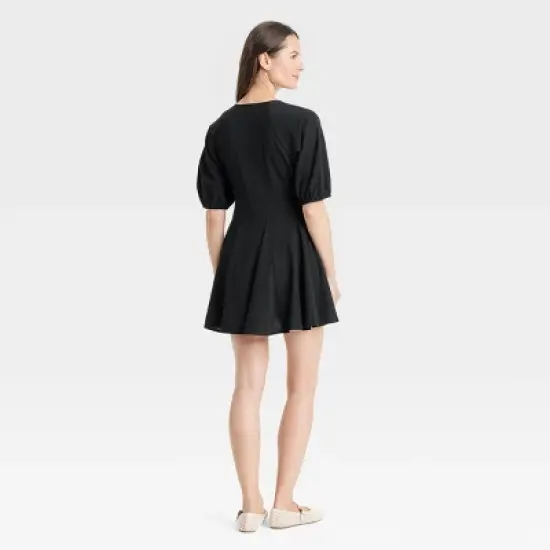 Women's Bell Elbow Sleeve Mini A-Line Dress - Universal Thread&trade; image {1}