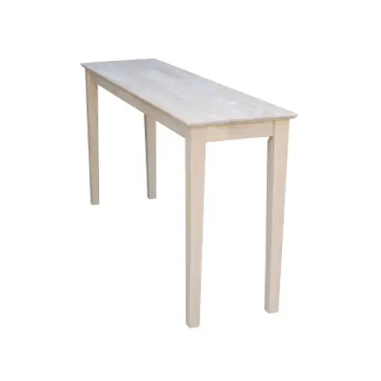 Shaker Table Unfinished - International Concepts image {3}